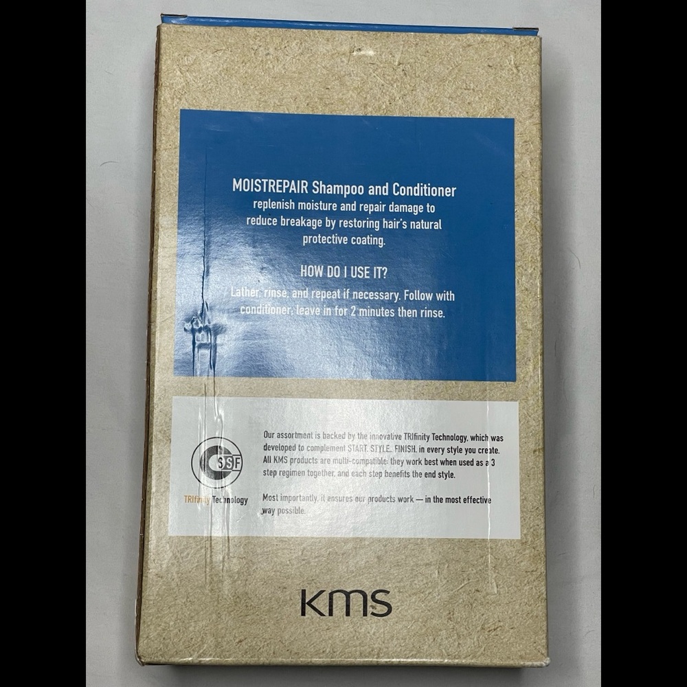 KMS Shampoo & Conditioner Bundle Moist Repair 25.3 fl oz Ea. - Picture 2 of 2